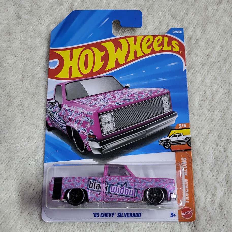 Hot Wheels 83 Chevy Silverado L case 2026