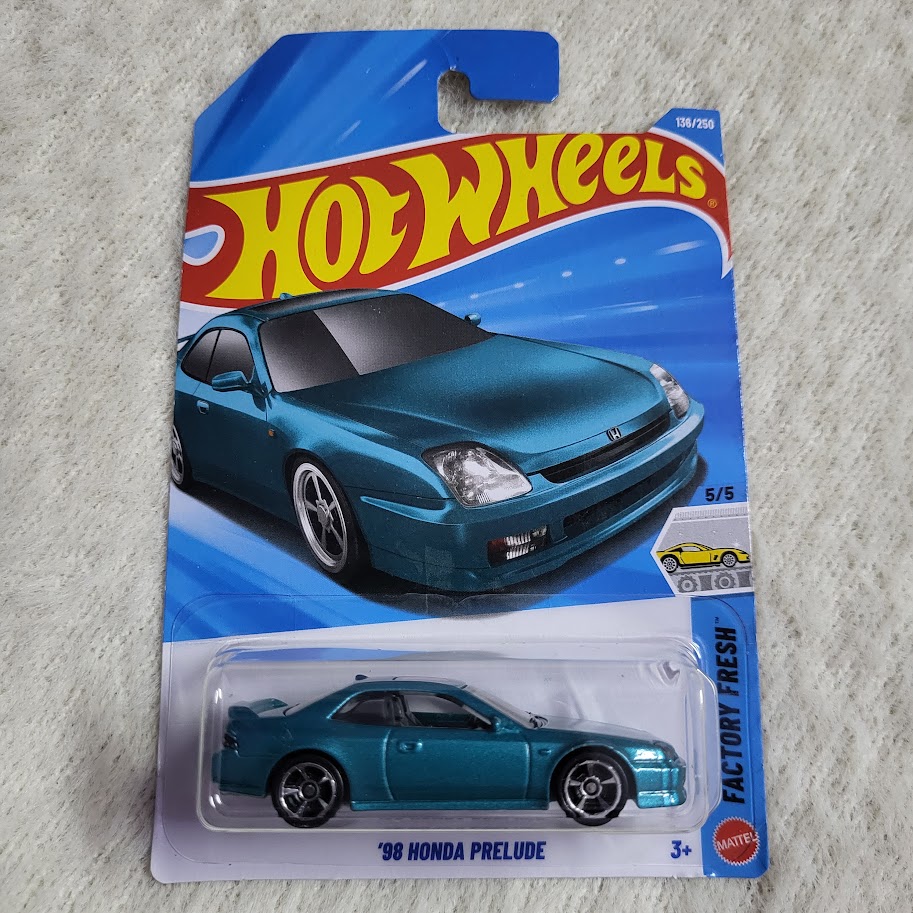 Hot Wheels 98 Honda Prelude L Case 2026