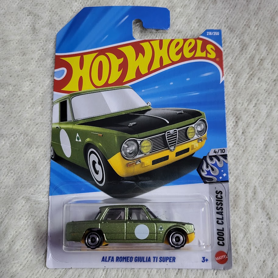 Hot Wheels Alfa Romeo Giulia TI Super L Case 2026