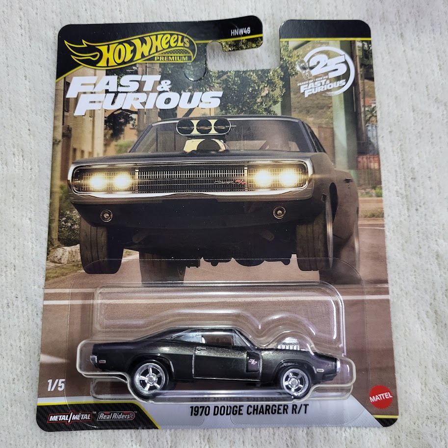 Hot Wheels Fast and Furious 1970 Dodge Charger R/T