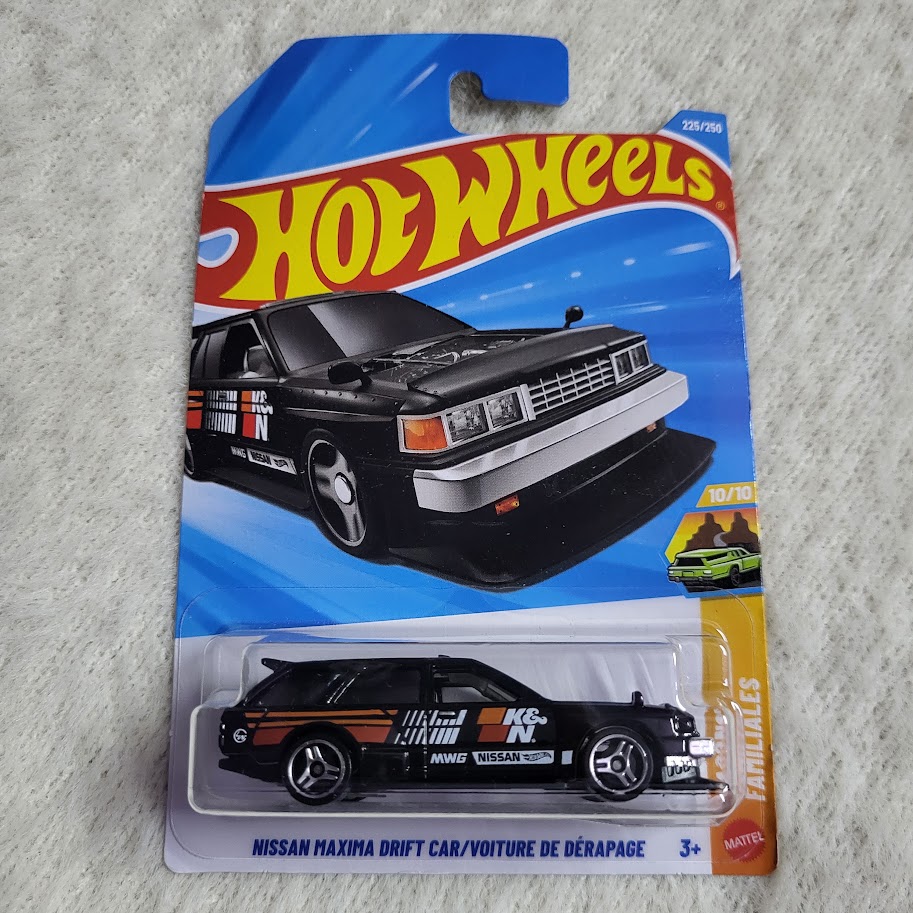 Hot Wheels Nissan Maxima Drift Car L Case 2026