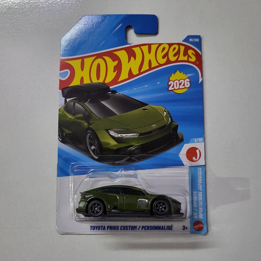 Hot Wheels Toyota Prius Custom M Case 2026