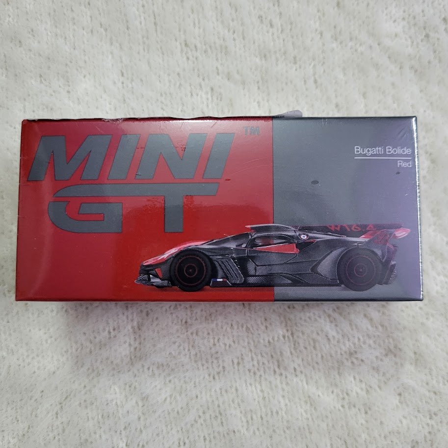 Mini GT Bugatti Bolide - Red