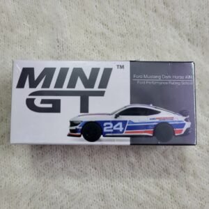 Mini GT Ford Mustang Dark Horse #24 - Ford Performance Racing School