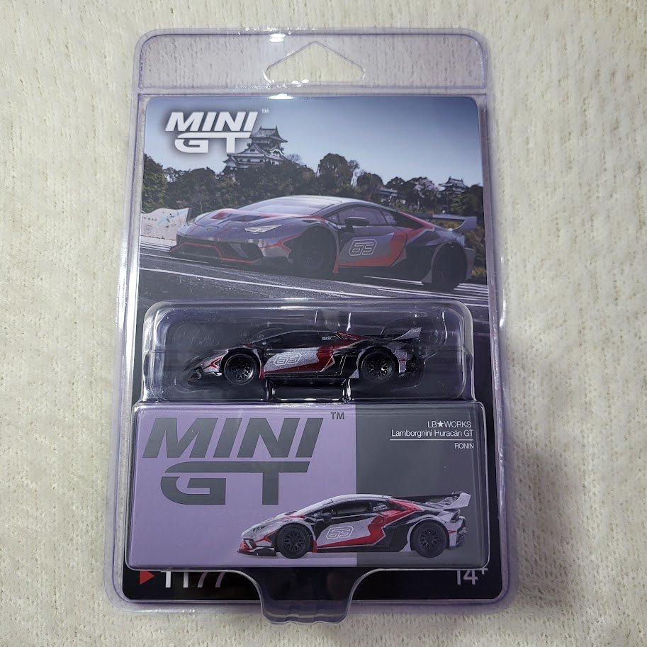 Mini GT LB Works Lamborghini Huracan GT - Ronin #1177 Blister