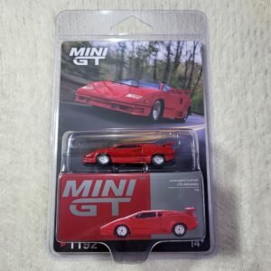 Mini GT Lamborghini Countach 25th Anniversary - Red #1192 Blister