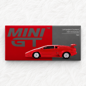 Mini GT Lamborghini Countach 25th Anniversary - Red
