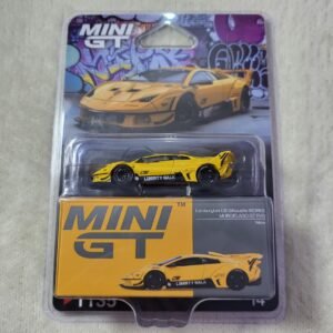 Mini GT Lamborghini LB-Silhouette WORKS MURCIELAGO GT EVO - Yellow