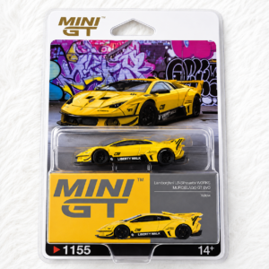 Mini GT Lamborghini LB-Silhouette WORKS MURCIELAGO GT EVO – Yellow #1135 Blister