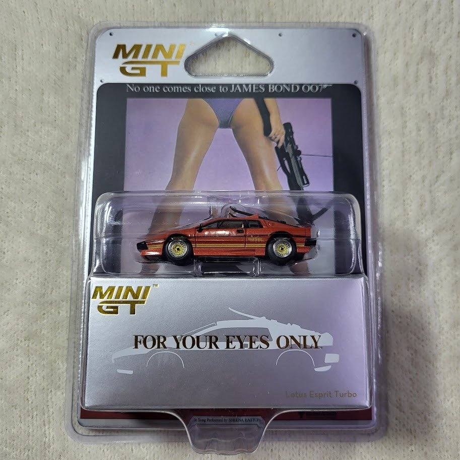 Mini GT Lotus Esprit Turbo- For your Eyes Only
