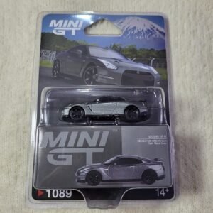 Mini GT NISSAN GT-R - NISMO R35 CRS Version Dark Metal Gray