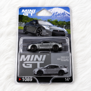 Mini GT NISSAN GT-R – NISMO R35 CRS Version Dark Metal Gray #1089 Blister