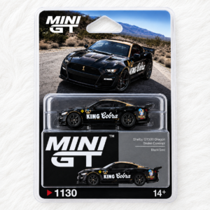 Mini GT Shelby GT500 Dragon Snake Concept - Black/Gold #1130 Blister