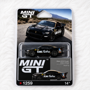Mini GT Shelby GT500 Dragon Snake Concept – Black/Gold #1130 Blister