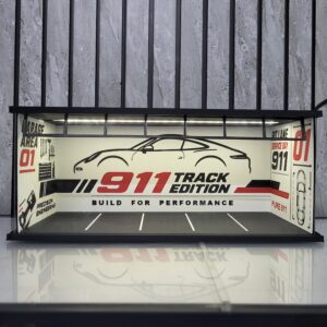 Porsche Diorama with LED Lights