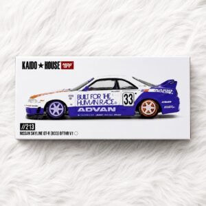 Kaido House X Mini GT Nissan Skyline GT-R (R33) BFTHR V1 KHMG213
