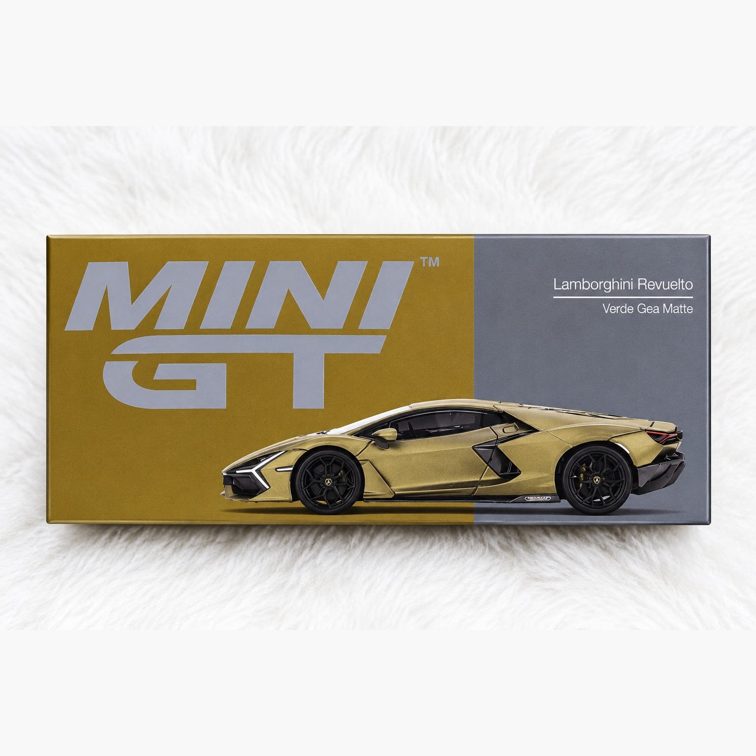 Mini GT Lamborghini Revuelto - Verde Gea Matte
