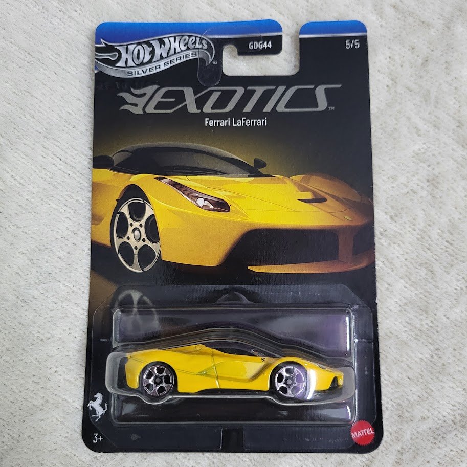 Hot Wheels Exotics Ferrari LaFerrari - Silver Series