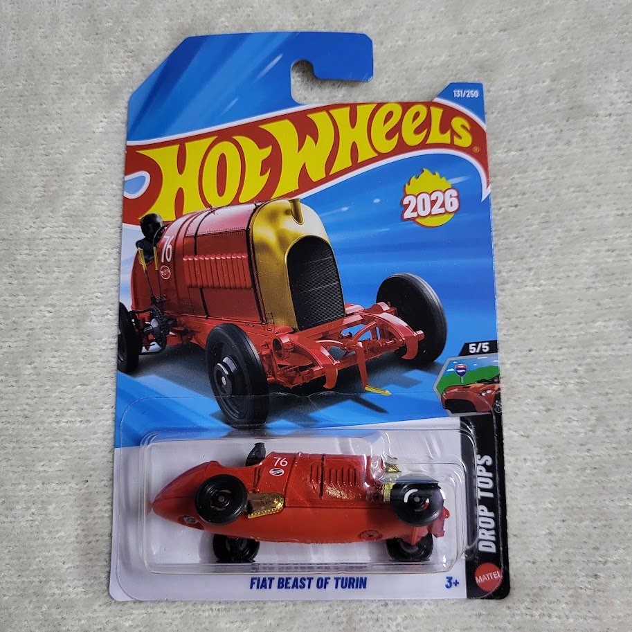 Hot Wheels Fiat Beast of Turin P Case 2026