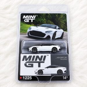 Mini GT Aston Martin DBS Stratus White #1225 Blister