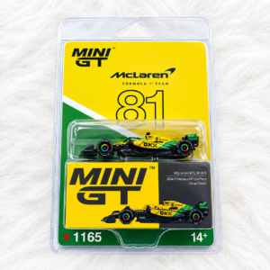 Mini GT McLaren MCL38 #81 - 2024 F1 Monaco GP 2nd Place - Oscar Piastri - #1165 Blister