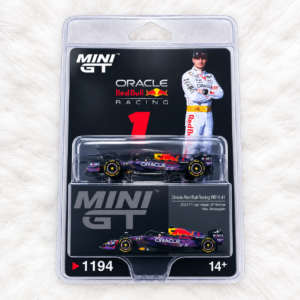 Mini GT Oracle Red Bull Racing RB19 #1 – 2023 F1 Las Vegas GP Winner – Max Verstappen #1194 Blister
