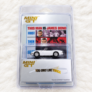 Mini GT Toyota 2000GT Roadster - You only live Twice
