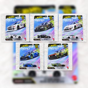 Hot Wheels Aero Styles 2026 Set of 5