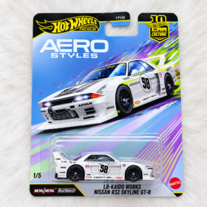 Hot Wheels Aero Styles LB-Kaido Works Nissan R32 Skyline GT-R